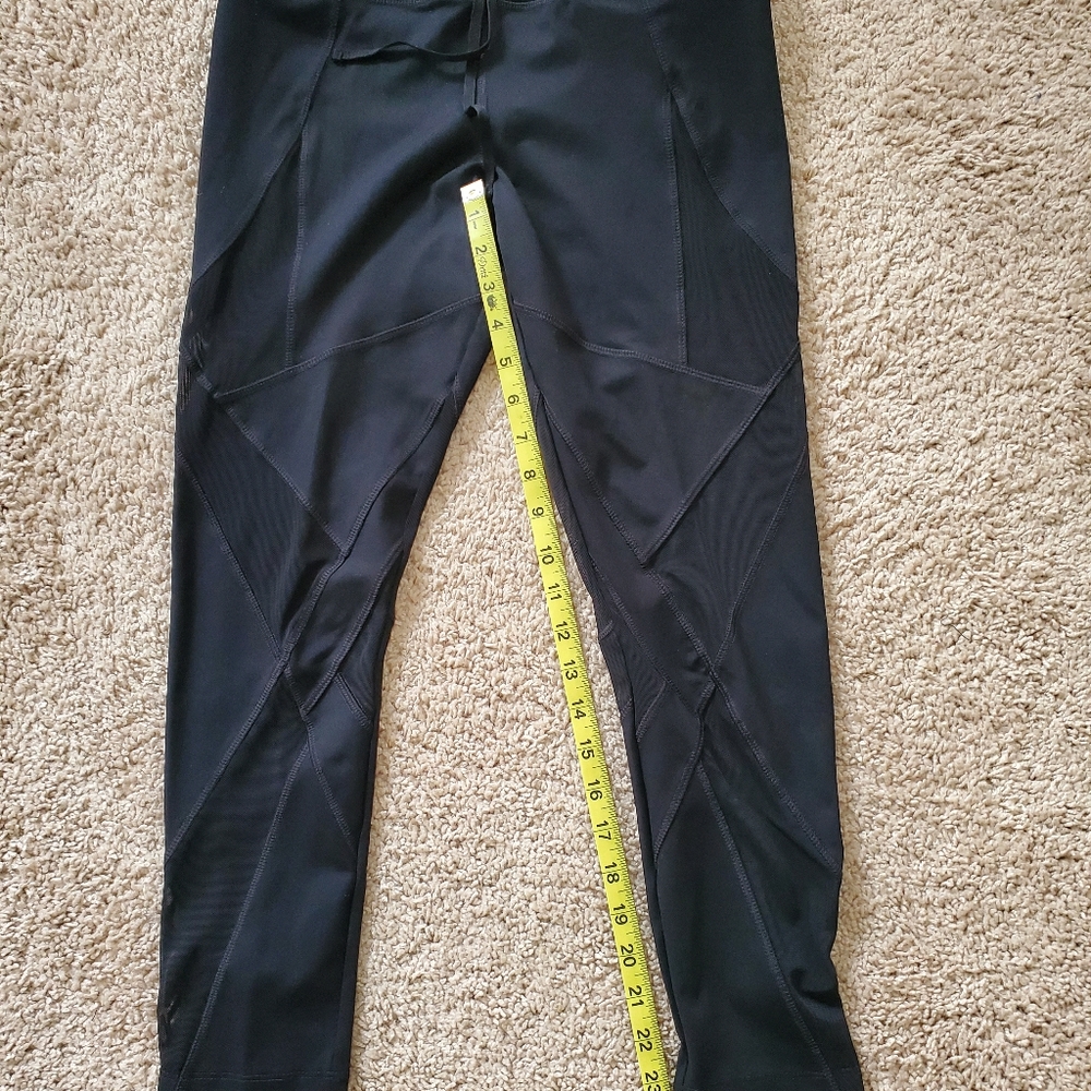 Forever 21 Black Leggings Capri Size Medium - Picture 7 of 8